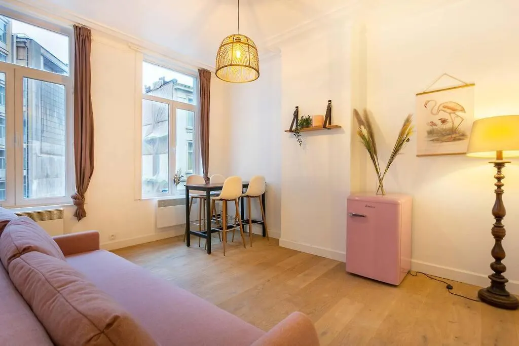 Pink Fairytale-Like Apartment Antwerpen